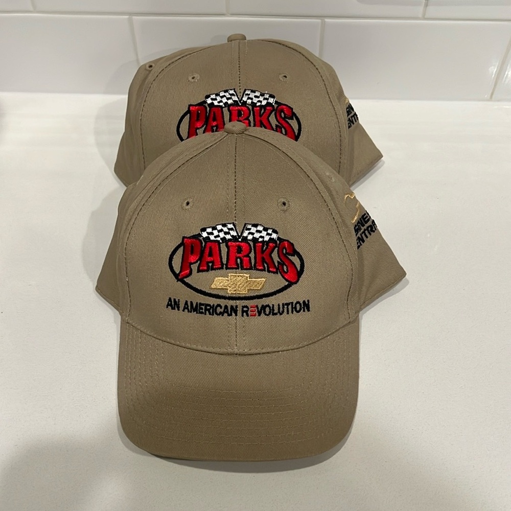 Vintage Parks Chevrolet Adjustable Hat Cap. American Revolution. 2 Available!